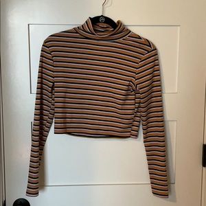 Forever 21 tri colored turtleneck